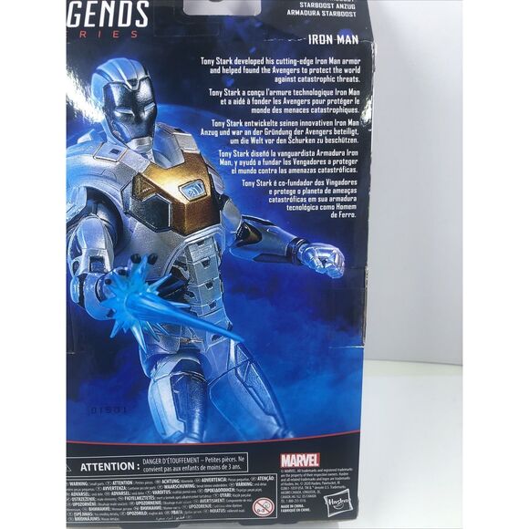 Marvel Legends Series Starboost Armor Iron Man 6" Action Figure. NIB. - Picture 9 of 16